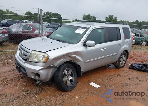 2011 Honda Pilot Ex-L from USA, damaged, VIN 5FNYF3H52BB034545